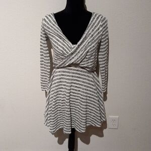 FREE PEOPLE size S sweater 2 layer dress